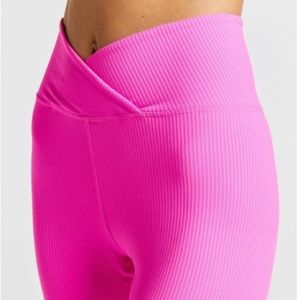 Year Of Ours - MEDIUM - PINK Ribbed Veronica Legging.